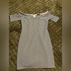 Striped fun dress perfect for a night out!